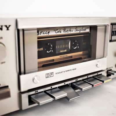 Late 1970s Vintage SONY TC-K44 2-Head Dolby NR Stereo Cassette Deck image 3