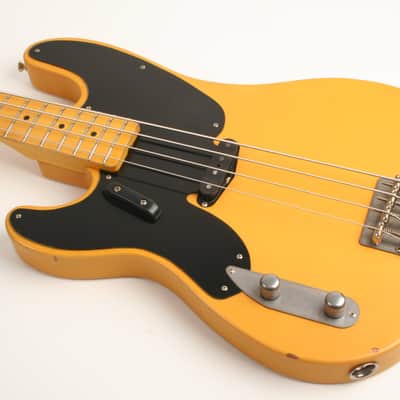 Nash Bass PB-52 Butterscotch Blonde Lollar Pickup Left Handed image 1