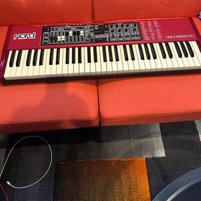 Nord Electro 4D SW61 Semi-Weighted 61-Key Digital Piano 2013 - 2015 - Red