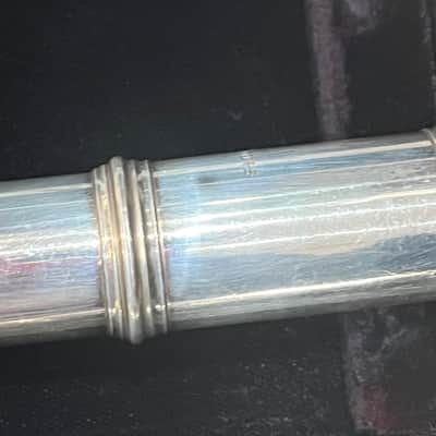 L.L. Lebret Art Nouveau Flute 1900 -Sterling Silver image 15