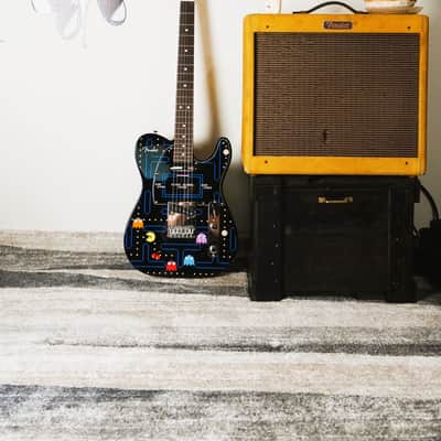*NEW IN BOX* Fender Limited Edition PAC-MAN Player II Telecaster 2026 Black with PAC-MAN Graphic image 12