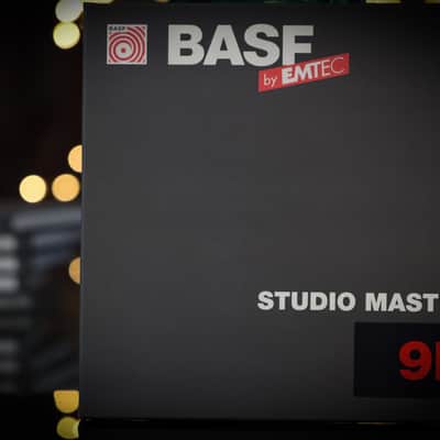 BASF STUDIO MASTER 911 1/4" 10 inches metal reel NEW image 1