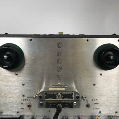 Vintage Crown 714 / RPA Reel to Reel Tape Recorder / Tube Mic Preamp Pair image 5