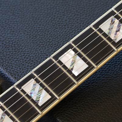 MINTY! D’Angelico Brighton Deluxe Series Double-Cut Electric Guitar Desert Sand + OHSC image 9