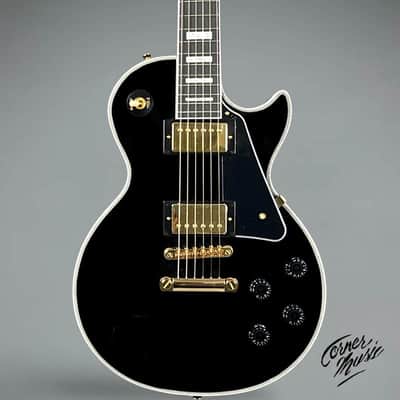 Epiphone Inspired by Gibson Custom Les Paul Custom 2025 - Ebony image 1