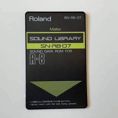 Roland SN-R8-07 Mallet Sound Data Card for R-8 R8 or R-8m R8m