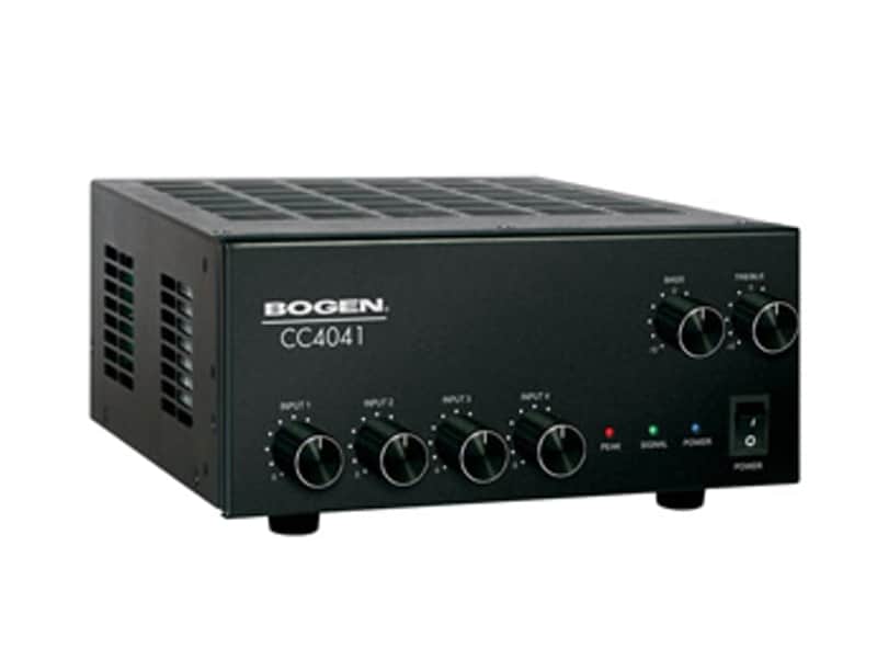 (Mint) Bogen CC4041 4x1 Mixer / Amplifier 40W, 70V image 1