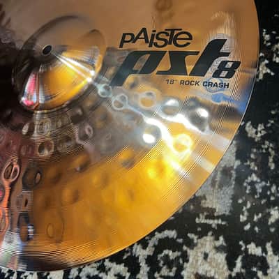 Paiste 18" PST 8 Reflector Rock Crash Cymbal - Brilliant image 2