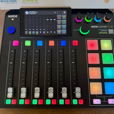 RODE RODEcaster Pro II USB Audio Interface 2022 - Present - Black image 2