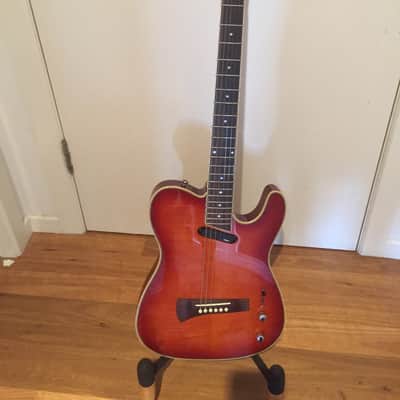 VESTER Hybrid TeleCoustic ( Tele-Acoustic) VESTER Hybrid TeleCoustic ( Tele-Acoustic) 1980's Honey image 2