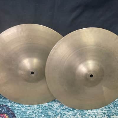 Zildjian Frankie Banali's 13" Vintage Hi Hats (#106) Unsigned 1950s image 1