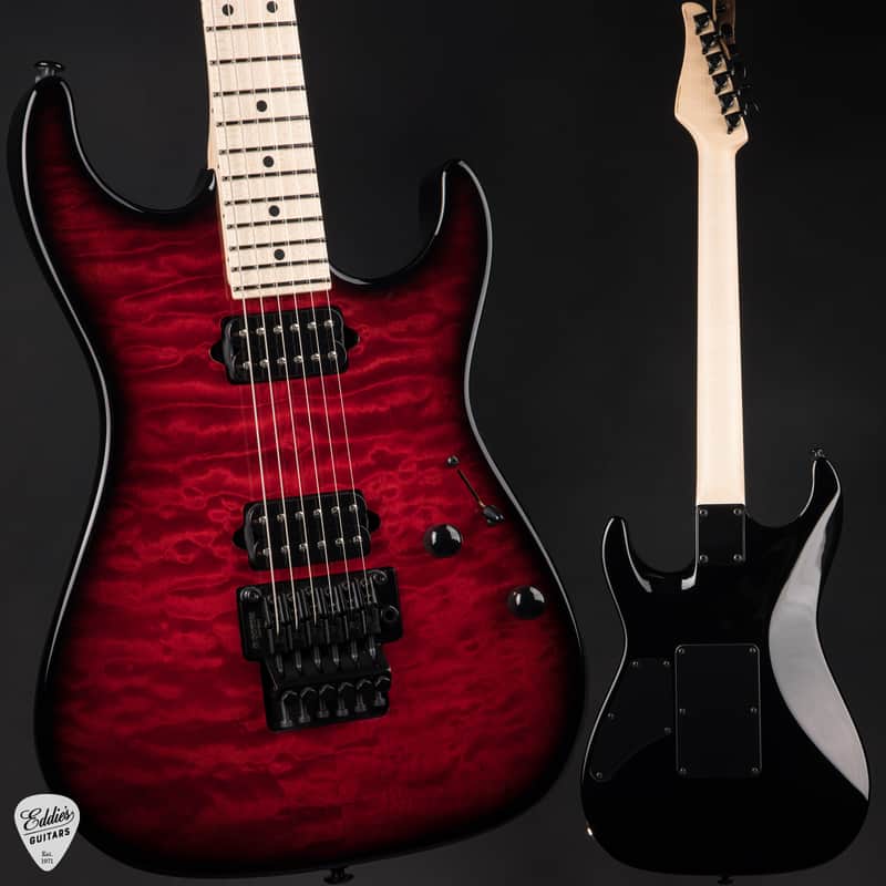 Suhr Standard Thin Burst Limited Edition - Trans Red image 1