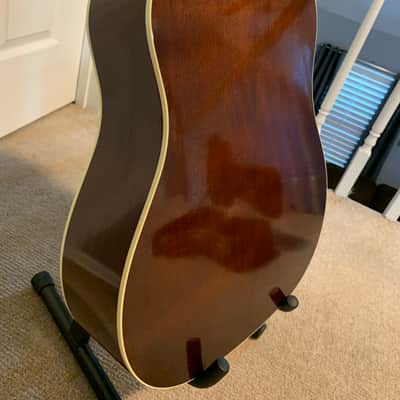 Gibson J-45 Banner 2019 Vintage Sunburst - Torrefied Adirondack - Hide Glue Construction image 12
