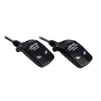 JOYO jw-03 2.4GHz Wireless Guitar System 4 Channels Rechargeable Audio Wireless Transmitter Receiver for Guitar Bass Electric Instruments,price include the import duty for US buyer image 1