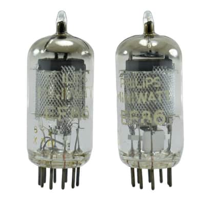 Philips EF86 Pair Mesh (Holland X7H) – Vintage Tested image 1