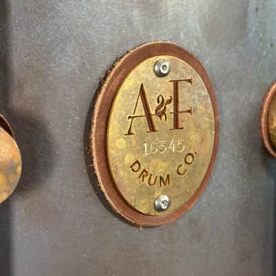 A&F Drum Co. 6.5x14 Inch Copper Snare 2025 - Raw Copper image 8