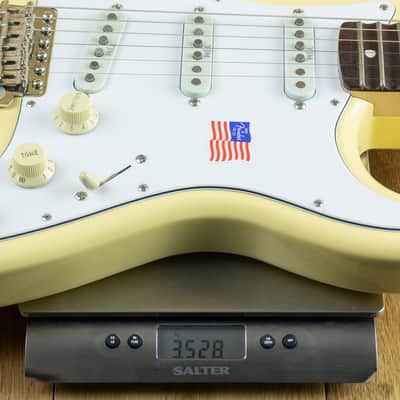 Fender Yngwie Malmsteen Strat Rosewood Vintage White US24043073 image 3
