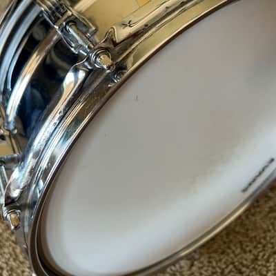 Ludwig No. 411 Super-Sensitive 6.5x14" 10-Lug Aluminum Snare Drum with Keystone Badge 1960 - 1963 - Chrome-Plated image 10