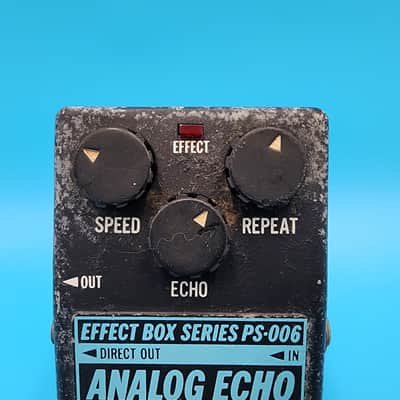 Rare 80s Guyatone PS-006 Analog Echo Guitar Effect Pedal Bass Japan DM-2 MN3005 image 2