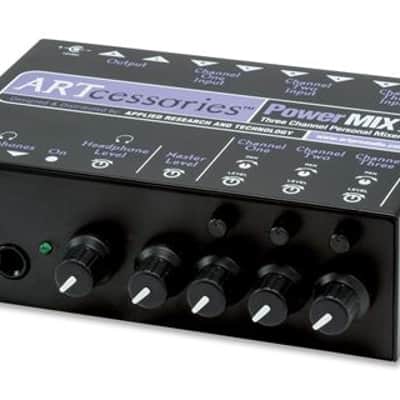 ART PowerMIX III 3-Channel Mini Stereo Line Mixer image 4