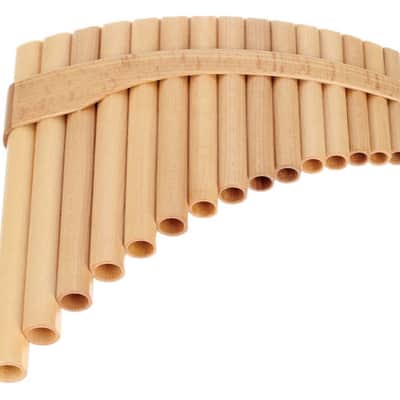 HORA Alto Pan Flute - 15 Pipes - Maple Wood - Handmade in Romania image 3