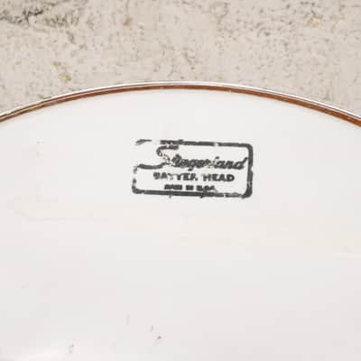 Slingerland 14" Smooth White Drum Head Vintage image 2