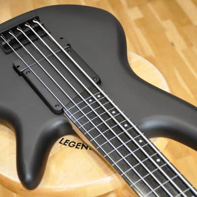 IBANEZ GWB35 BKF Black Flat / Gary Willis Signature / 5-String Fretless Bass / GWB35-BKF image 6
