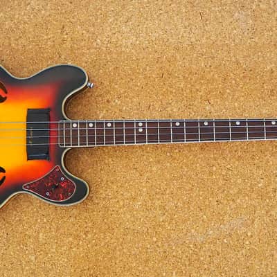 1975 Aria Diamond Bass | Sunburst | Vintage Japan image 2