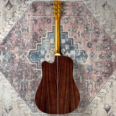 2023 Zager ZAD900CE/AURA/N Natural Fishman Aura Acoustic Electric Guitar W/ Original Hardshell Case! image 6