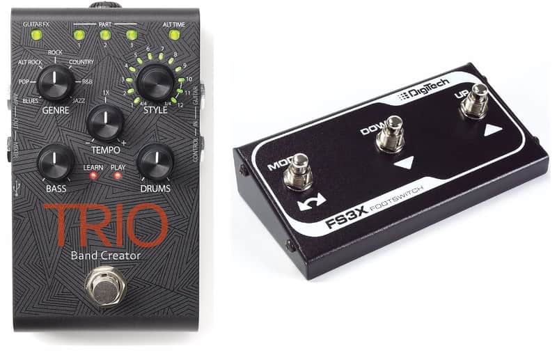 DigiTech TRIO Band Creator w/ FS3X 3-Button Footswitch image 1