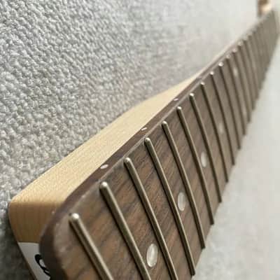 Maple Wood Guitar Neck, 22 Frets Rosewood Fingerboard image 6
