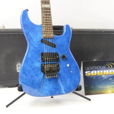 1988 Jackson USA 88 Limited Edition Electric Guitar - Blue Denim w/ Case image 2