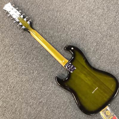 Burns Bison Club Series Double Six Electric Guitar image 3