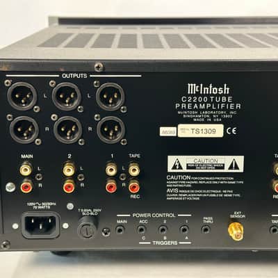 McIntosh C2200 Tube Preamplifier w/ Original Box image 11