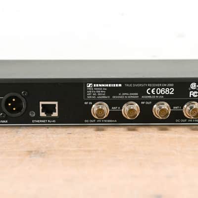 Sennheiser EM 2000 Wireless Microphone Receiver - Aw Range: 516-558 MHz CG0123Z image 7