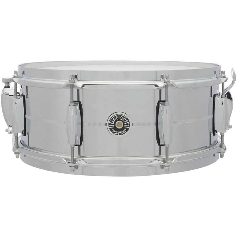 Gretsch GB4165S Brooklyn Chrome Over Steel 5.5x14" 8-Lug Snare Drum image 1