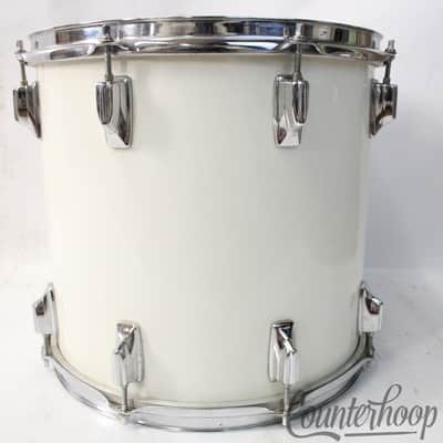 *Tama 14x13" Superstar"Piano White"Rack Tom Drum Made In Japan Vintage 80s Star* image 3