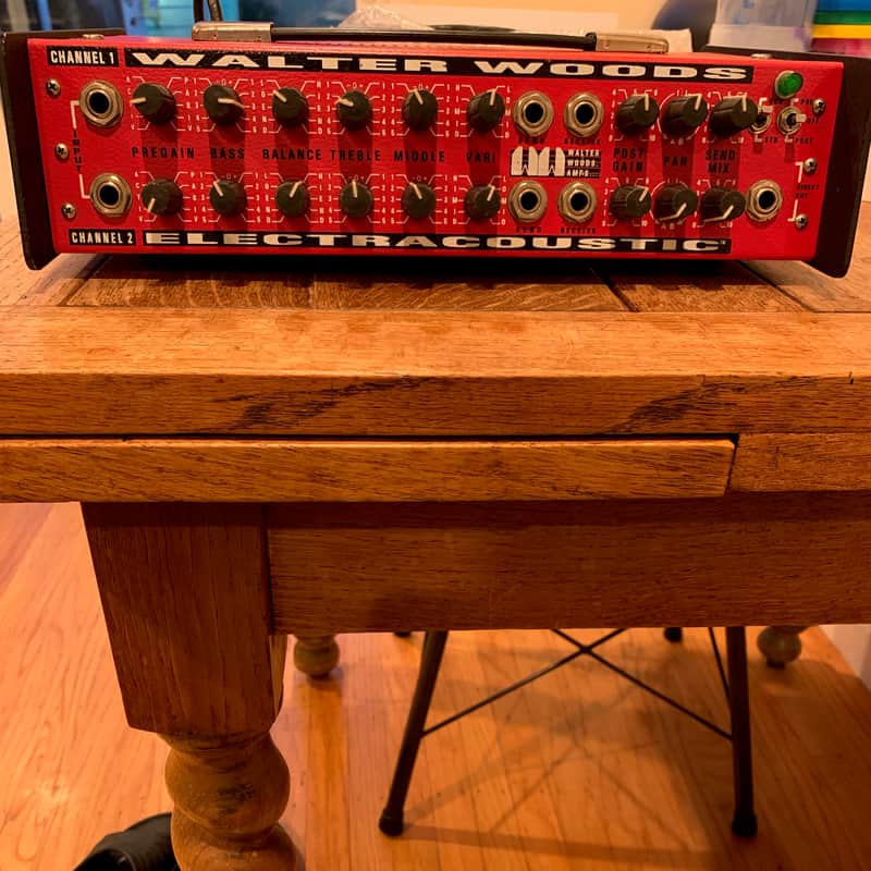 Walter Woods Electroacoustic/stereo/green light mid 2000's - red image 1