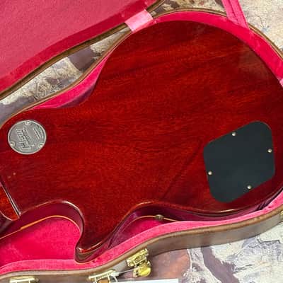 Gibson Custom Shop '58 Les Paul Standard Reissue Plain Top Lemon Burst VOS New Unplayed Auth Dlr 8lbs8oz #445 image 15