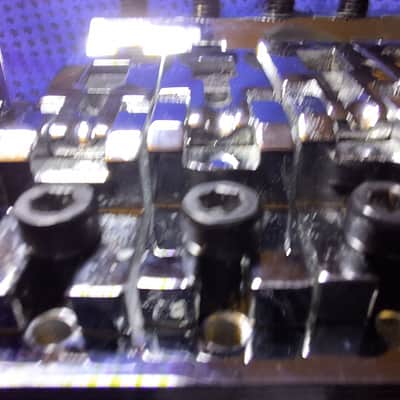 Clean! Original German Floyd Rose (OFR) w/ Push-In Arm - Chrome image 15