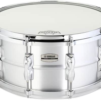 Yamaha Recording Custom Aluminum Snare Drum - 6.5 x 14-inch - Brushed image 1