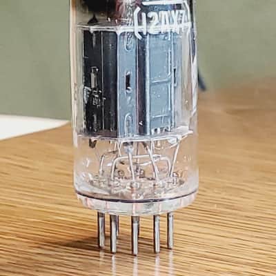 one preamp tube Sylvania 12AX7 ECC83 O getter matched strong