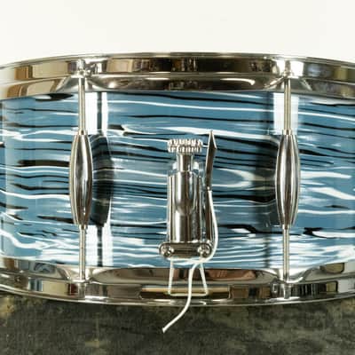 C&C Drum Co 6x14 "Bowling Ball" Mahogany Poplar Mahogany Snare Drum image 3