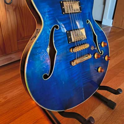 Eastman T186MX 2008 - Rare Nitro Blue image 9
