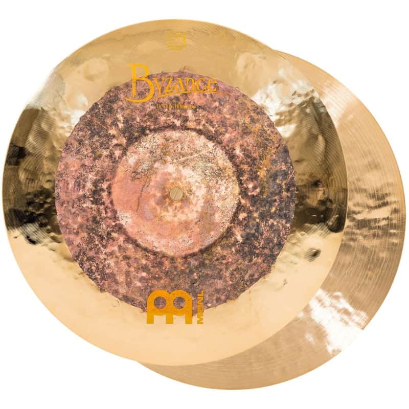 Meinl Byzance Dual Hi Hat Pair Cymbal 14" image 1