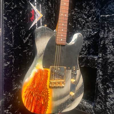 Fender  Esquire-Telecaster 6lb. Custom built w/ custom shop case By former Fender artist and worker. image 17