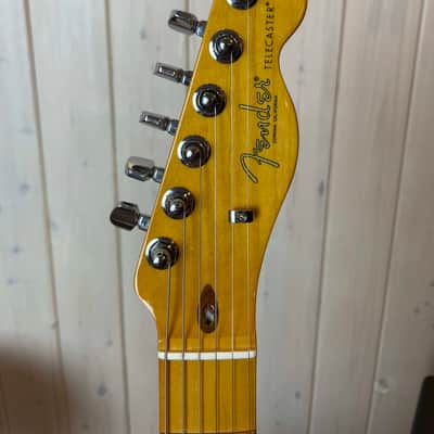Fender Limited Edition American Pro II Tele Thinline MN 2024 - Transparent Shell Pink image 5