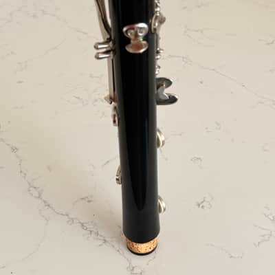 Buffet Crampon  B-12 Bb Clarinet with original hard shell plastic molded case. - Black (resin/composite) body, and Silver/nickel keys image 8