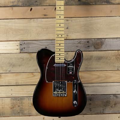 Fender American  Professional II Telecaster Electric Guitar 3-Color Sunburst w/ Case image 4