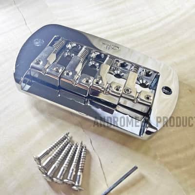 Genuine G&L Bridge Bass 4 string - Chrome image 4